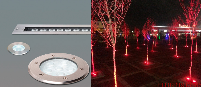 Lựa chọn đèn LED âm đất để chiếu sáng lối đi sân vườn thêm sang chảnh
